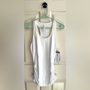 White Athleta tank top size S